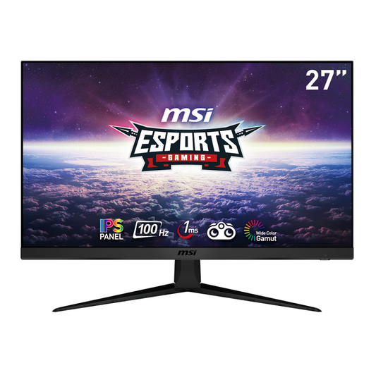 MONITOR MSI ESPORTS GAMING 27" G2712V 100Hz