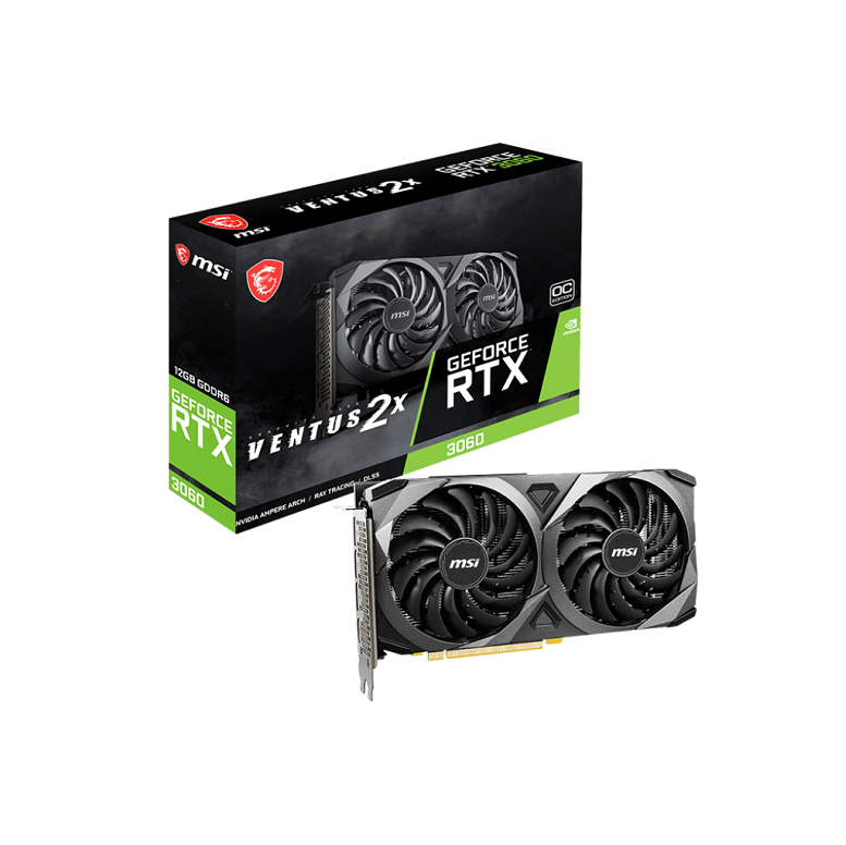 MSI GEFORCE RTX 3060 12GB BLACK Ventus X2