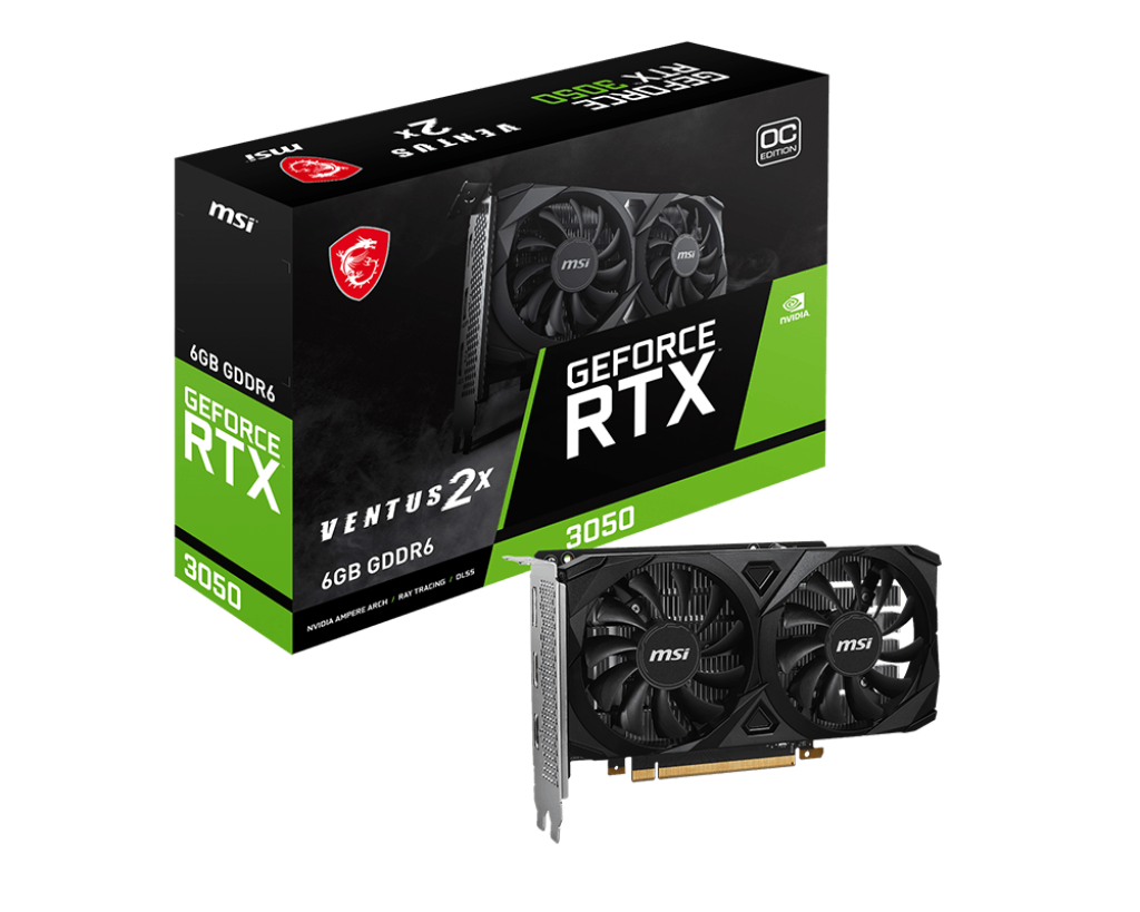 GeForce RTX™ 3050 VENTUS 2X 6G OC