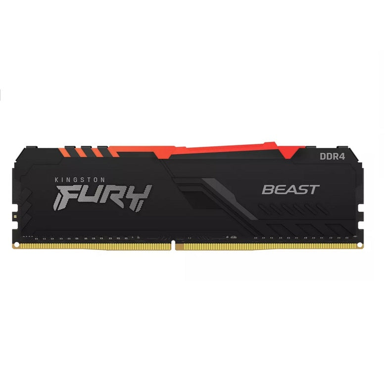 MEMORIA RAM Desktop RGB DDR4 3200MHz CL 16 Kingston fury beast