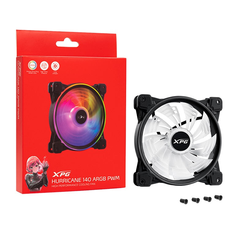 Ventilador XPG HURRICANE  140 mm ARGB