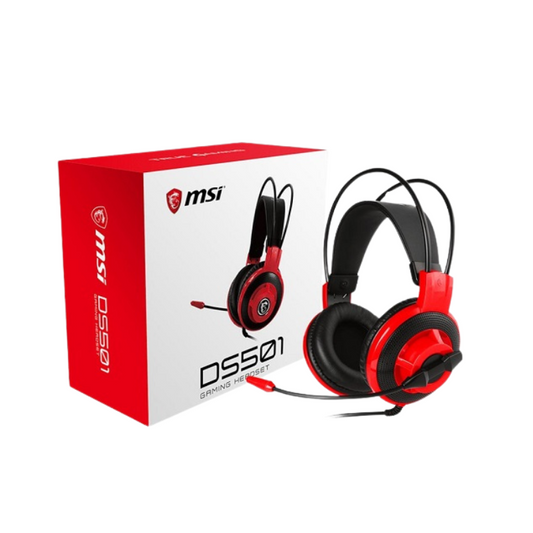 MSI DS501 Gaming HEADSET RED