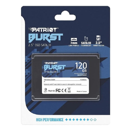 DISCO SOLIDO SATA SSD PATRIOT BURST ELITE 128gb