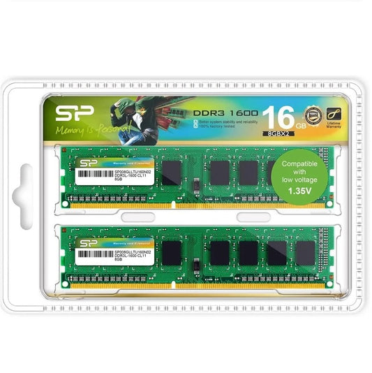 Memoria RAM 8GB DESKTOP DDR3 1600 CL 11 Silicon Power