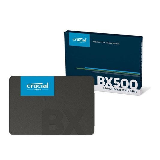 Disco Solido (SSD) 2.5 SATA Crucial BX500 500GB