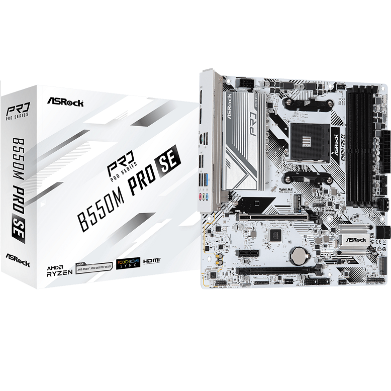 MOTHER BOARD ASRock B550M Pro SE