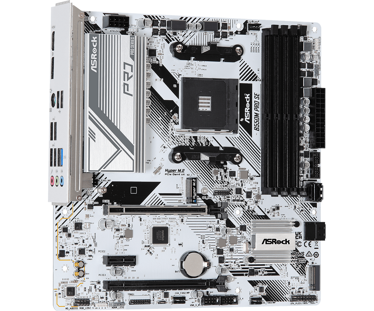 MOTHER BOARD ASRock B550M Pro SE