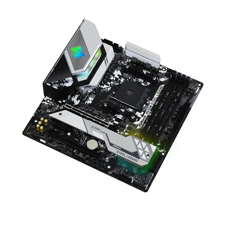 MOTHERBOARD ASRock B550M STEEL LEGEND