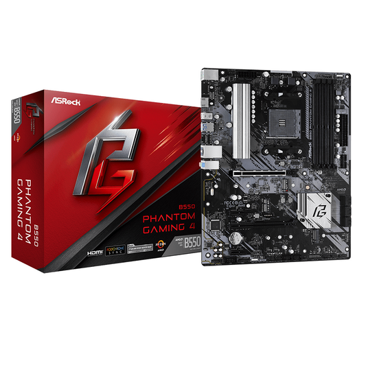 MOTHERBOARD ASRock B550 PHANTOM GAMING 4