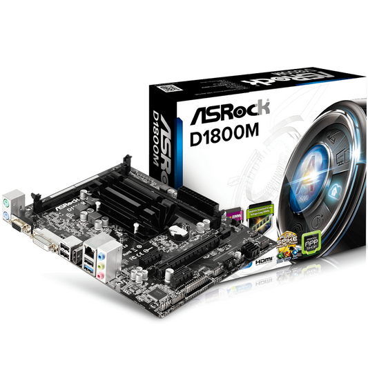 MOTHERBOARD ASRock D1800M