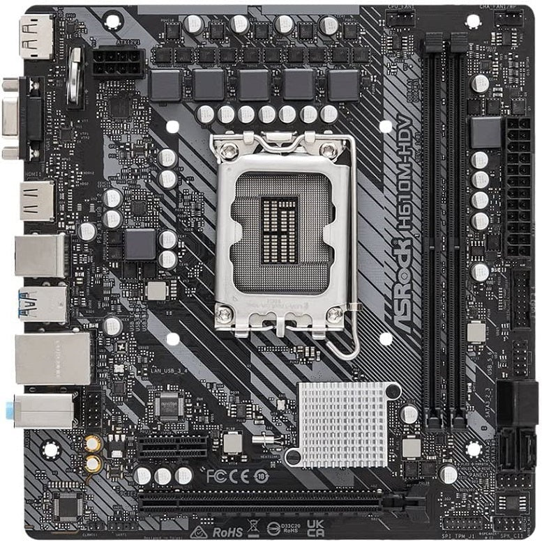 MOTHERBOARD ASRock H610M HDV