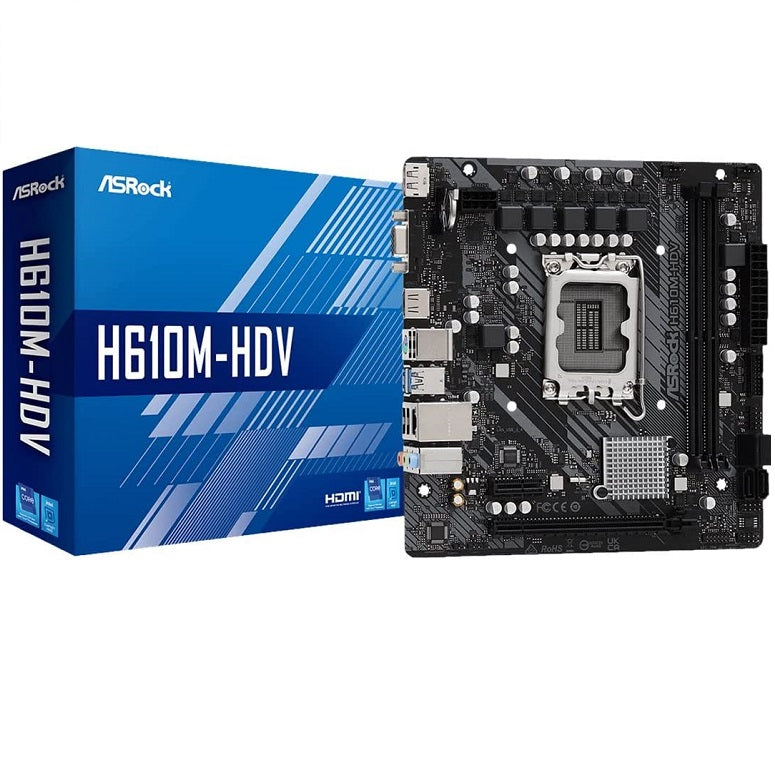 MOTHERBOARD ASRock H610M HDV