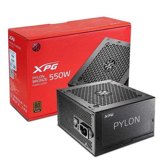 Fuente de poder XPG PYLON 550W Bronce